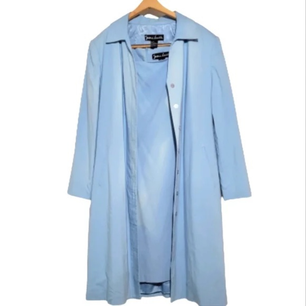 Vintage Susan Lucci sheath dress with matching lined overcoat size 8